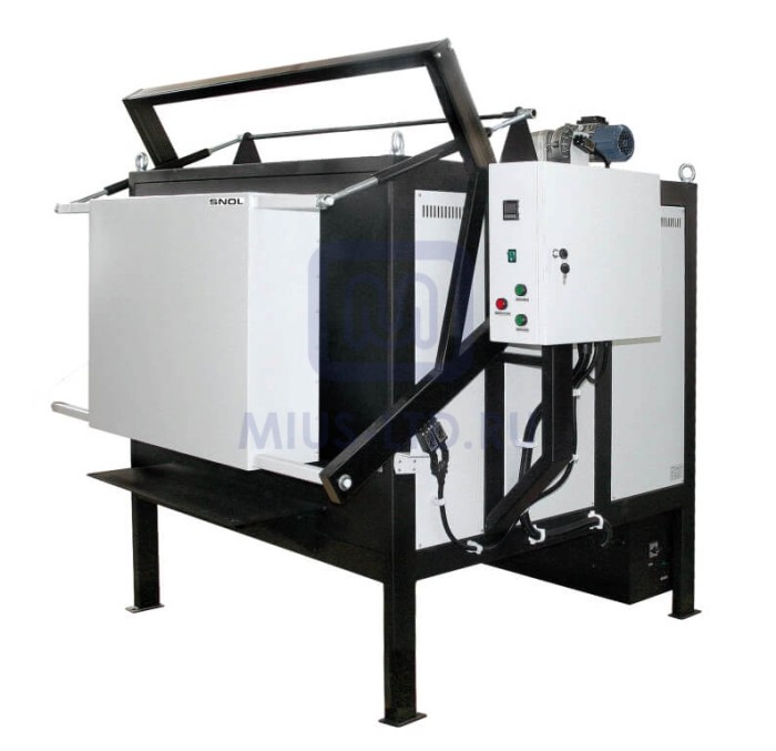 SNOL 120/1300 универсальная электропечь для металлообработки и других видов термических работ
